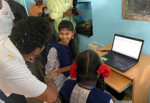 Inauguration of Solar Powered Computer Lab